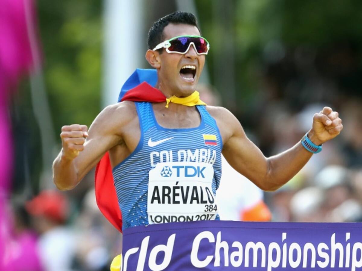 Éider Arévalo, un marchista bañado en oro para Colombia