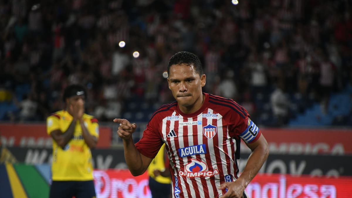 Continúan las malas noticias en el Junior: Pierde a Carlos Bacca por lo que resta del 2025