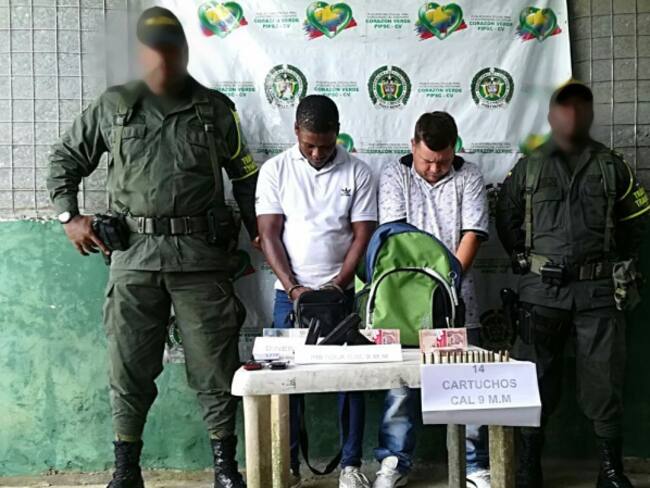 Capturadas dos personas en Unión Panamericana con 6 millones de pesos en billetes falsos