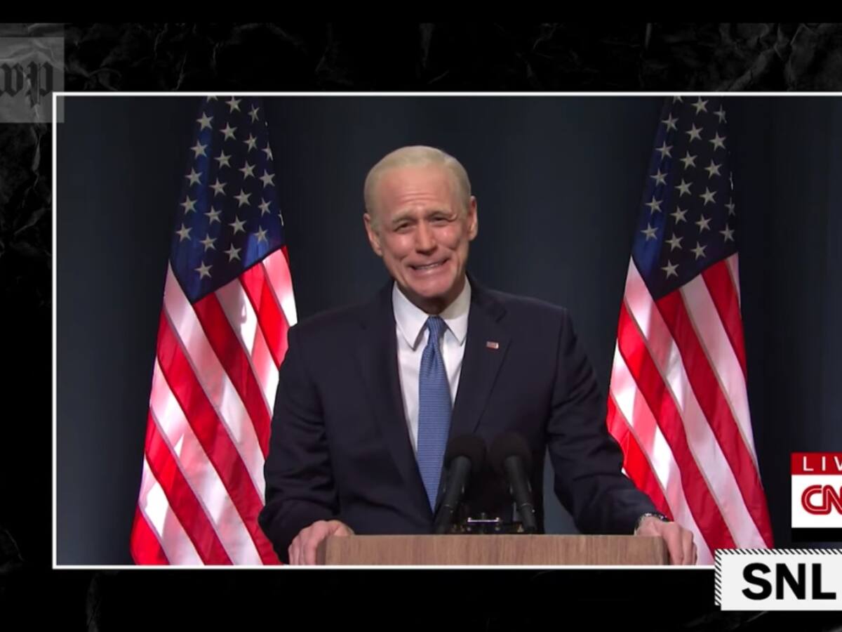 Jim Carrey se burló de derrota de Donald Trump imitando a Biden