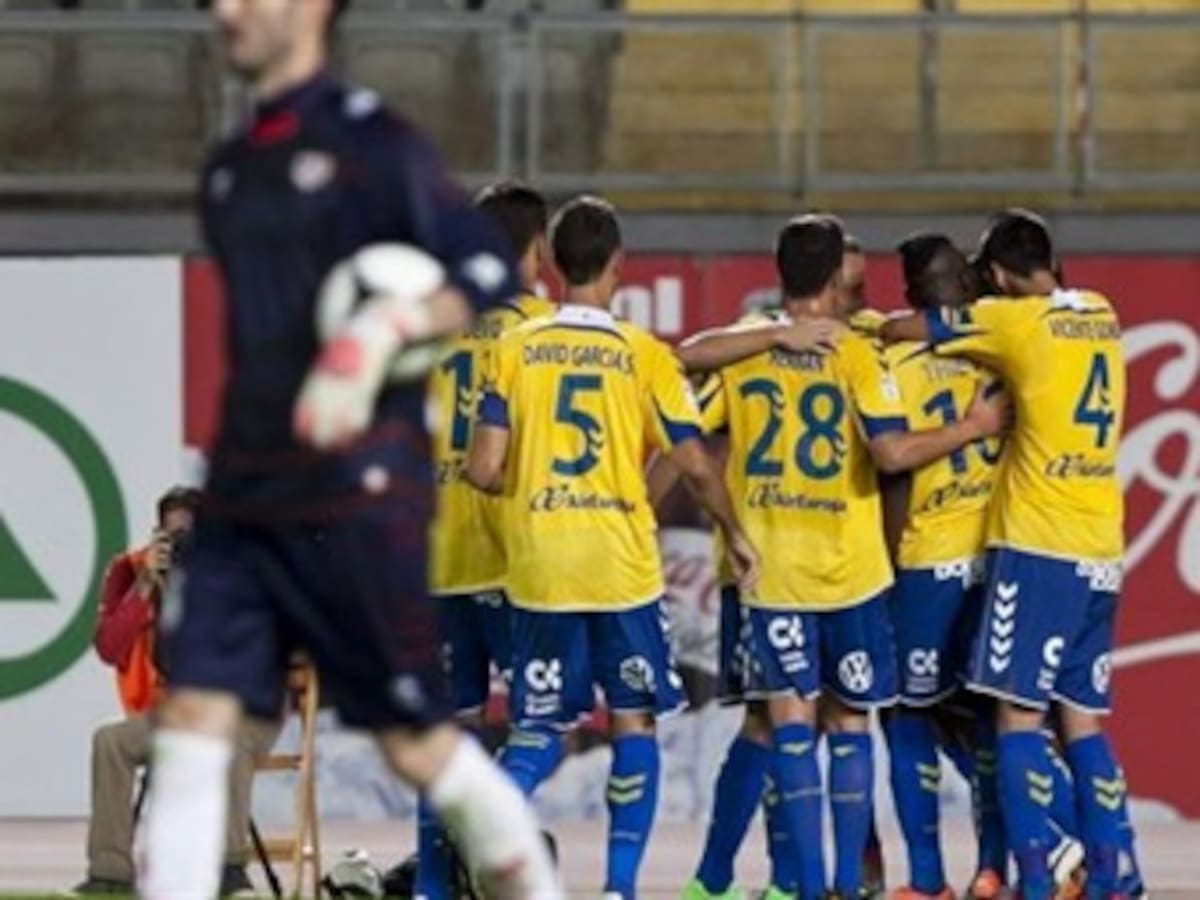 Jeison Murillo logró su primer gol con Las Palmas, en la B de España