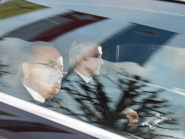 El presidente de la FIFA, Joseph S. Blatter