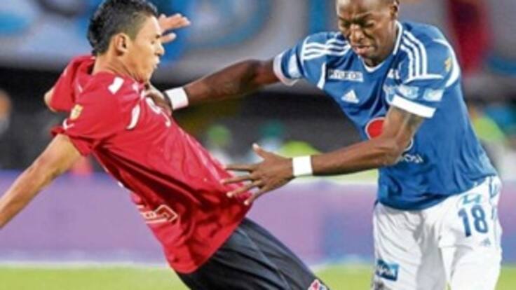Flojo empate sin goles entre Medellín y Millonarios