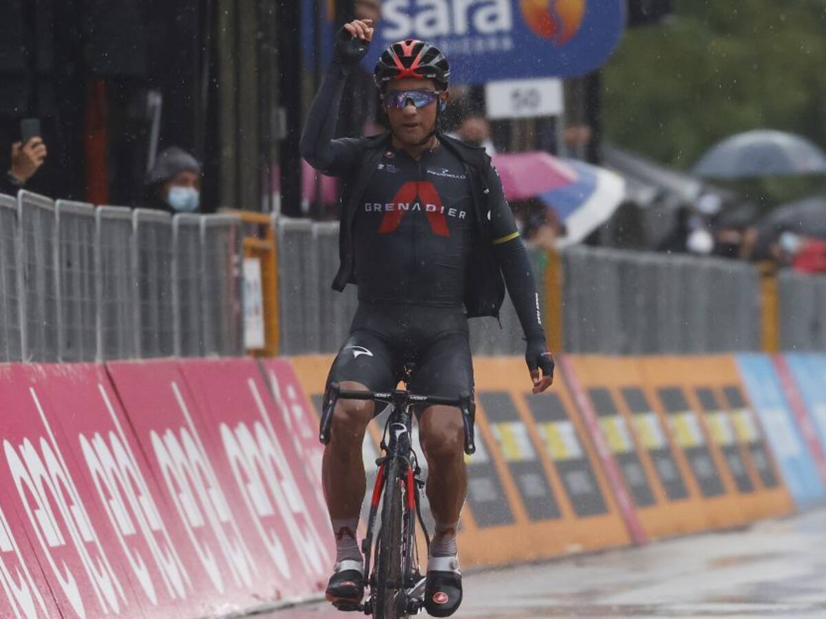 Jhonatan Narváez se lleva la etapa 12 en el Giro de Italia
