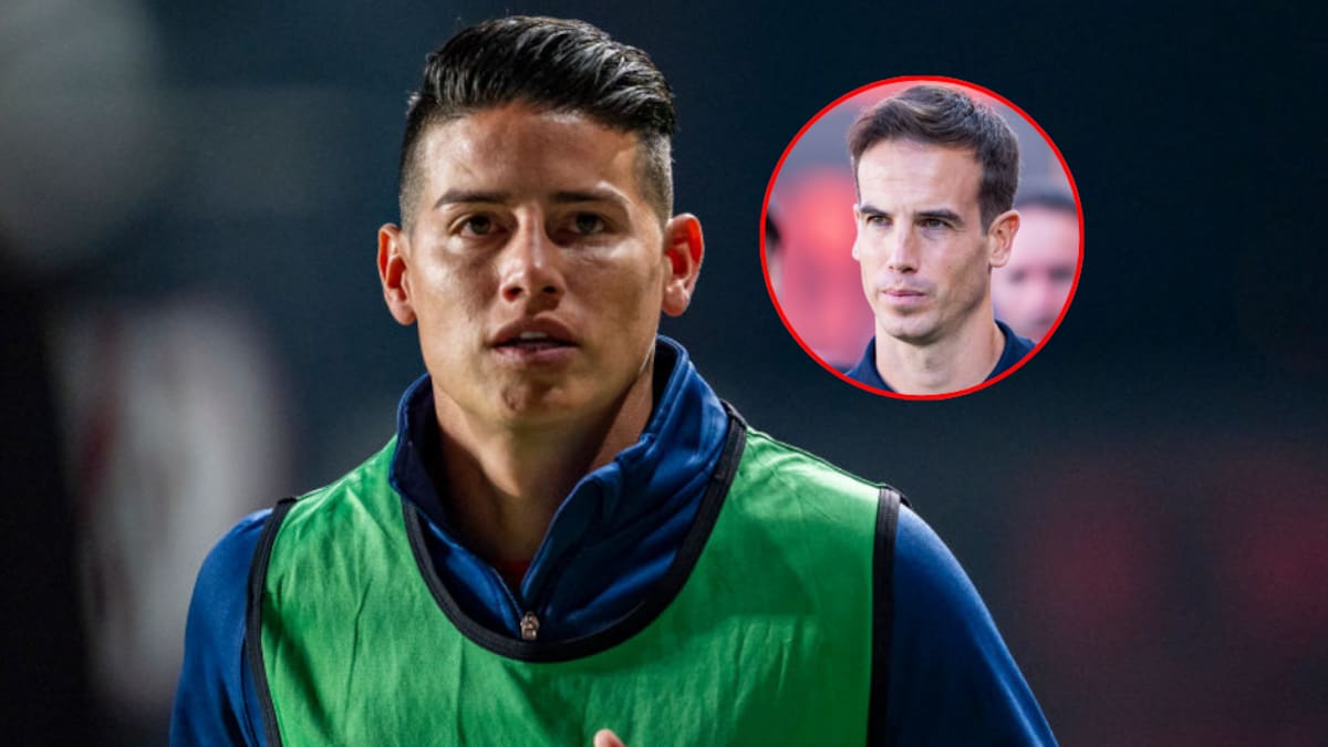 DT del Rayo, empático sobre falta de minutos de James: “He estado en esa situación”