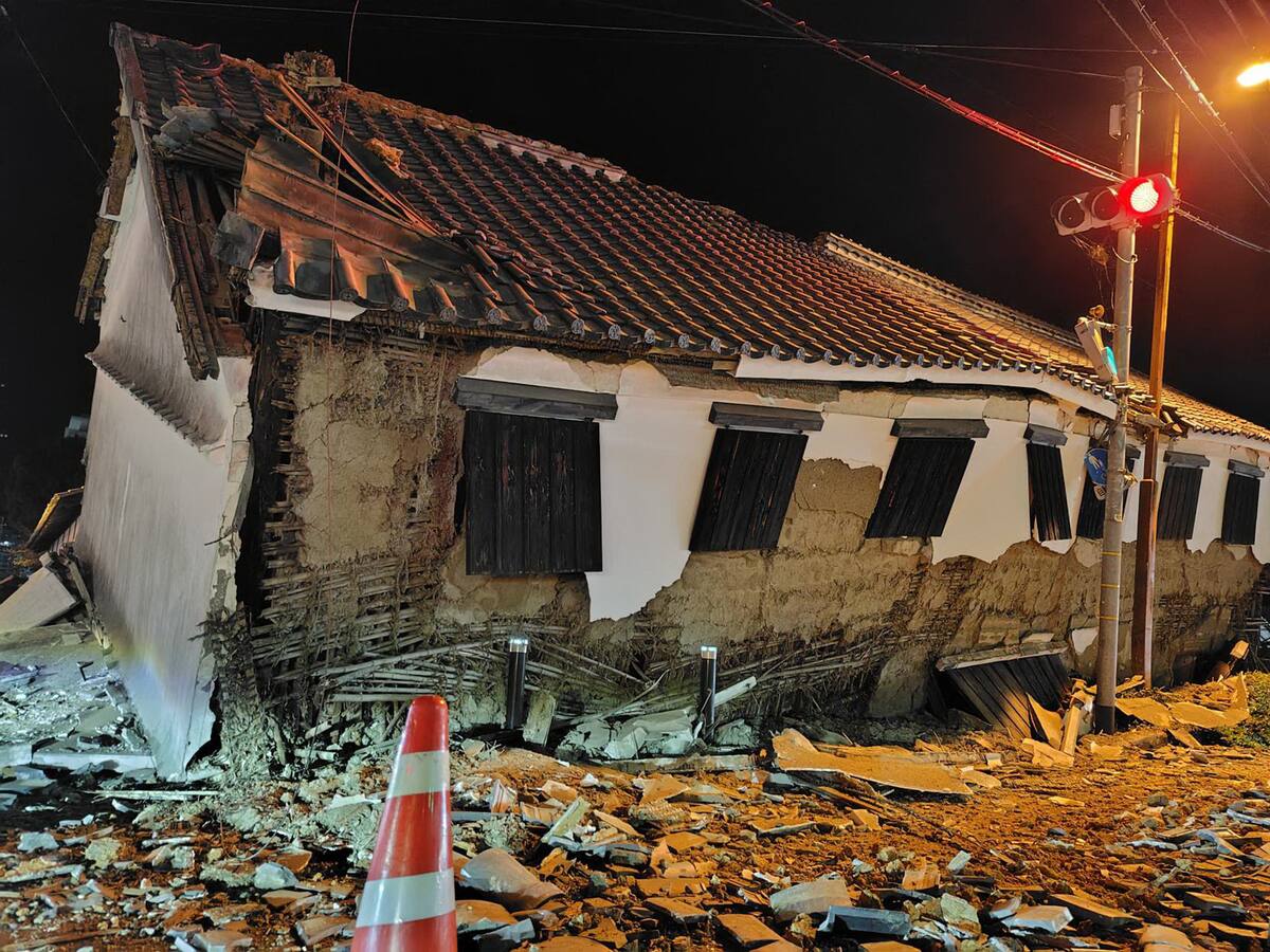 Al menos un muerto, decenas de heridos y atrapados en Japón tras terremoto de magnitud 7,1
