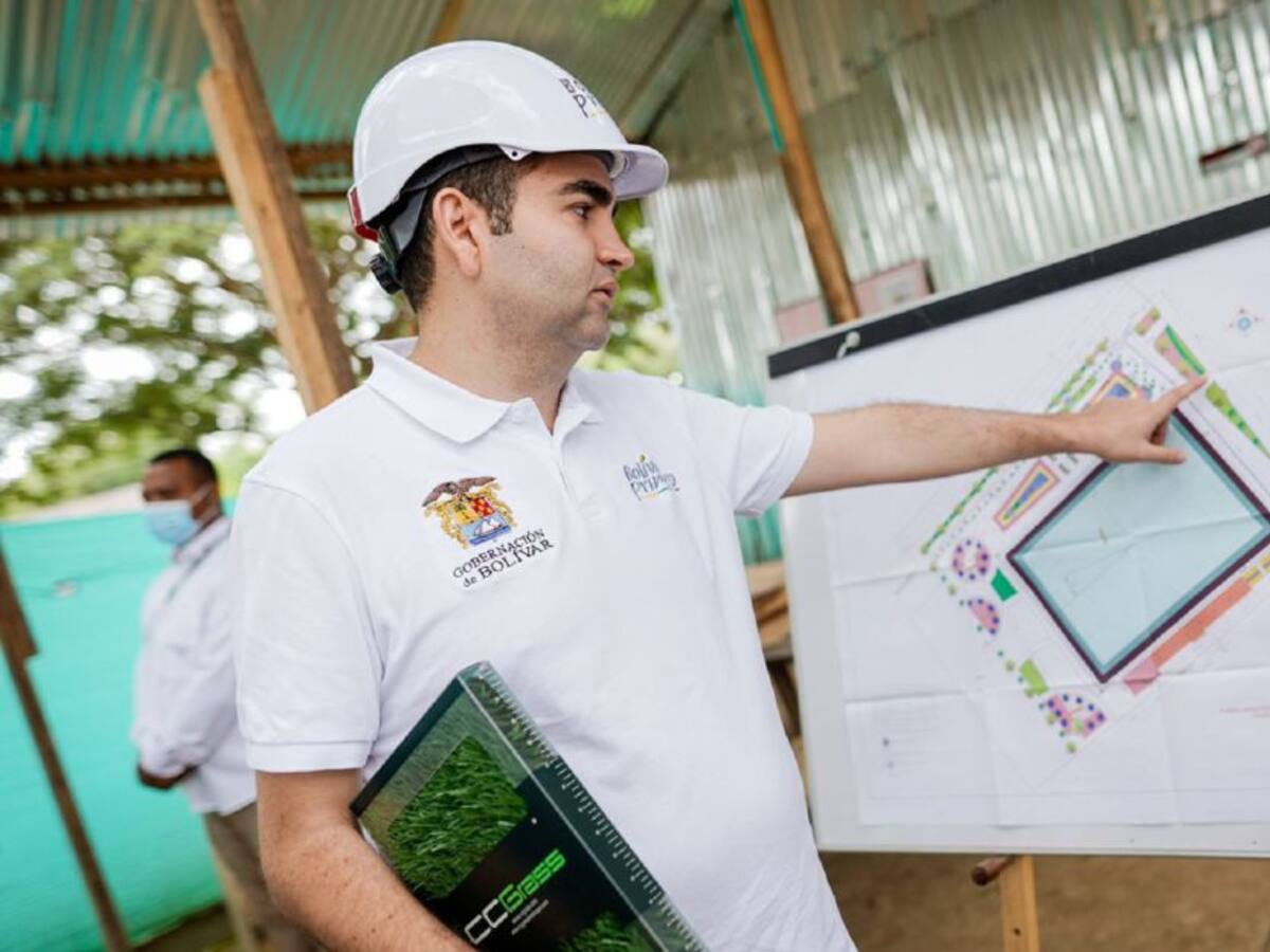 Obras: Complejo Deportivo de Tierra Firme en Mompox registra avance de 32%