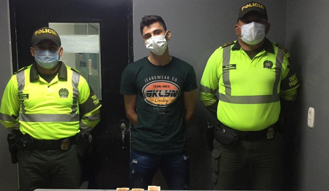 Andrés Osorio Gómez, capturado.