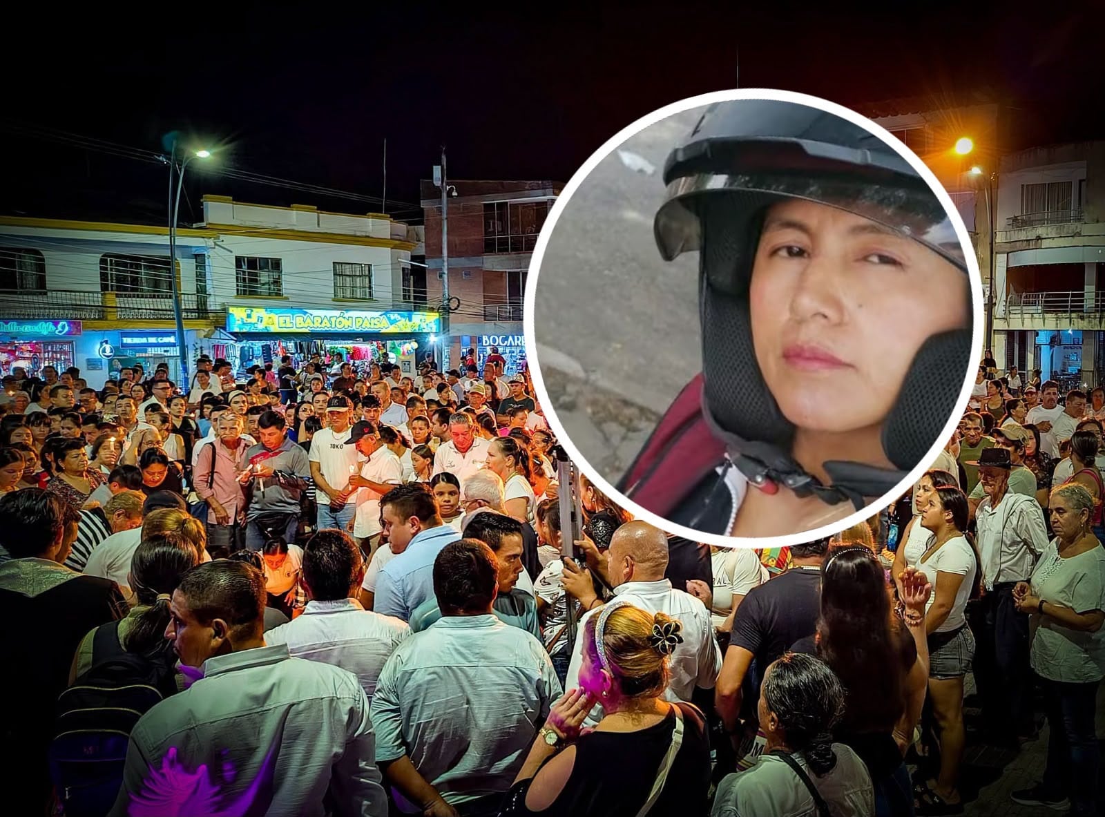 La gobernadora del Tolima, Adriana Magali Matiz, anunció que ya tienen identificado al presunto asesino de Luz Edenis Méndez Ramírez, una mototaxista. Foto: suministrada.