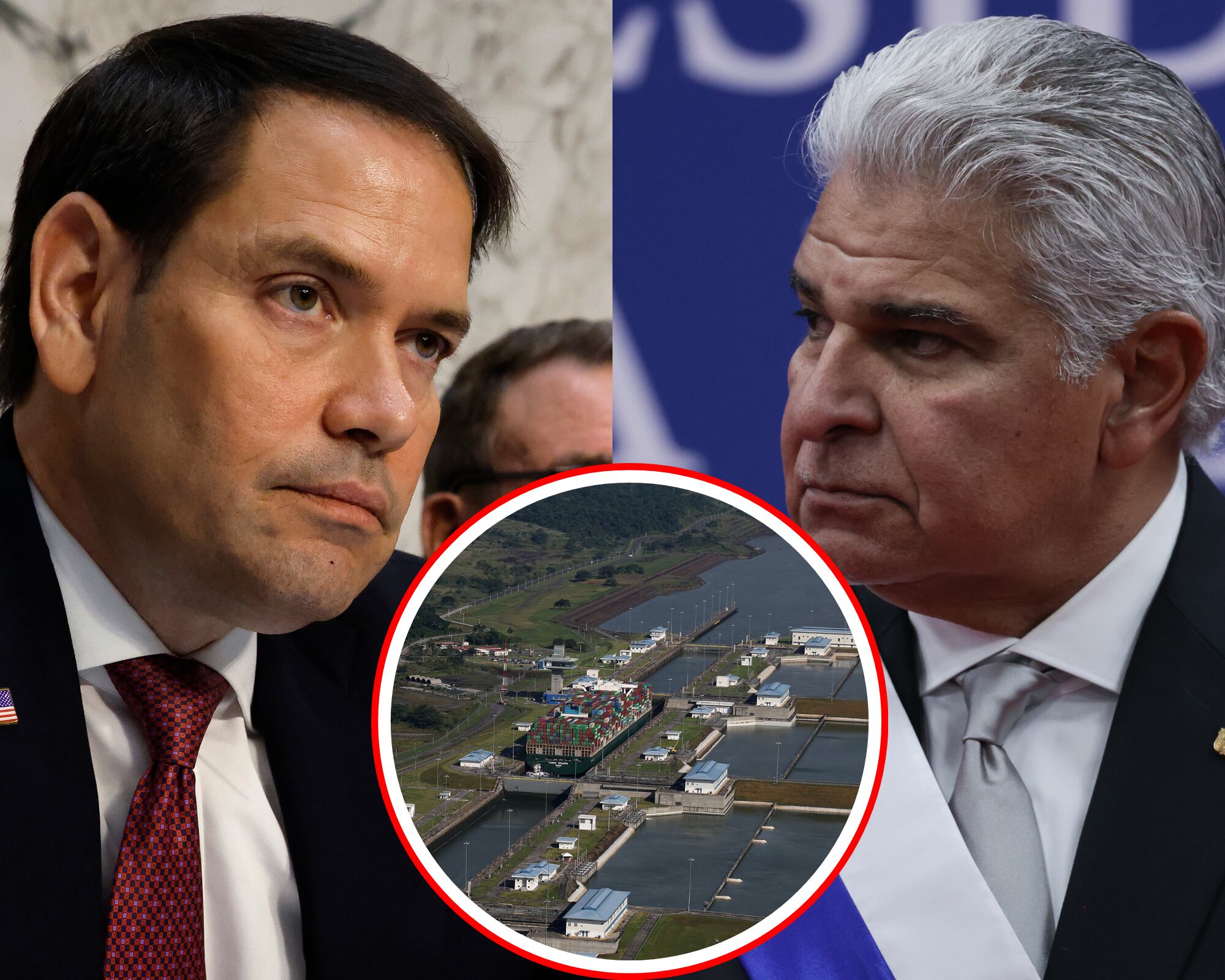 El secretario de Estado de Estados Unidos sostuvo un encuentro con el presidente José Raúl Mulino, entre los temas clave estuvo la situación del Canal de Panamá.
(Foto:  Caracol Radio / Getty)