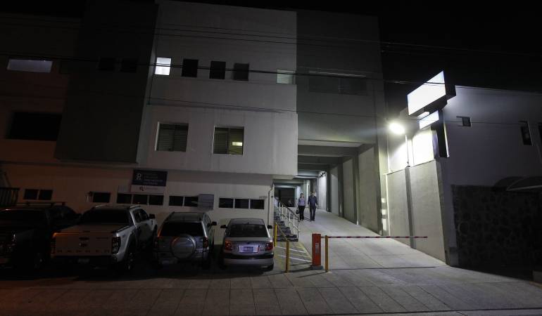 Hospital de la Mujer en el que encuentra en estado de coma el ex presidente Francisco Flores, en San Salvador.