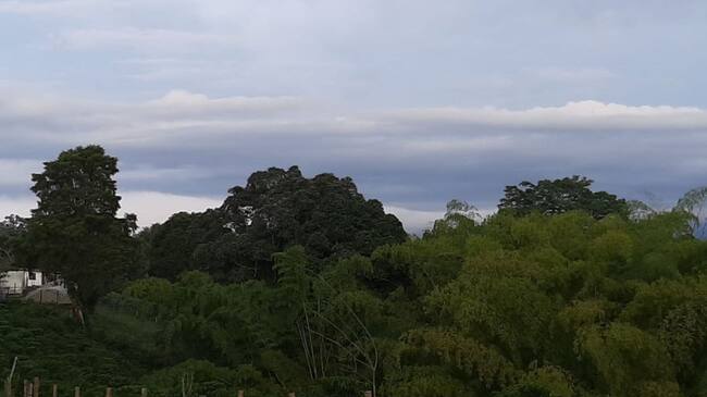 El amanecer del Quindío desde la zona rural del municipio de Circasia