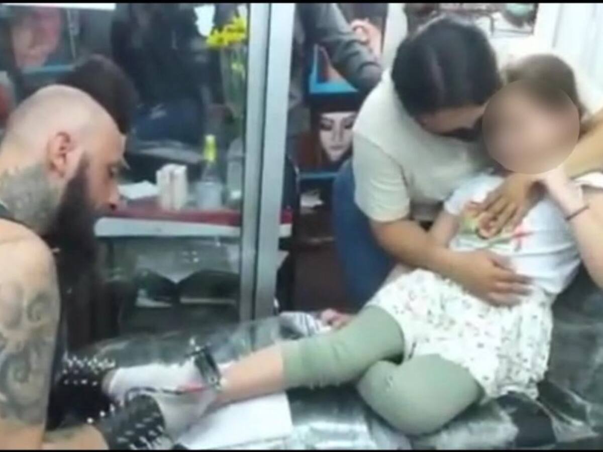 En Pereira investigan caso de niña que fue llevada por su madre a tatuarse