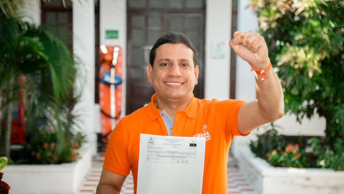 Fuerza Ciudadana logra inscribir a Jorge Agudelo como candidato a Alcaldía de Santa Marta