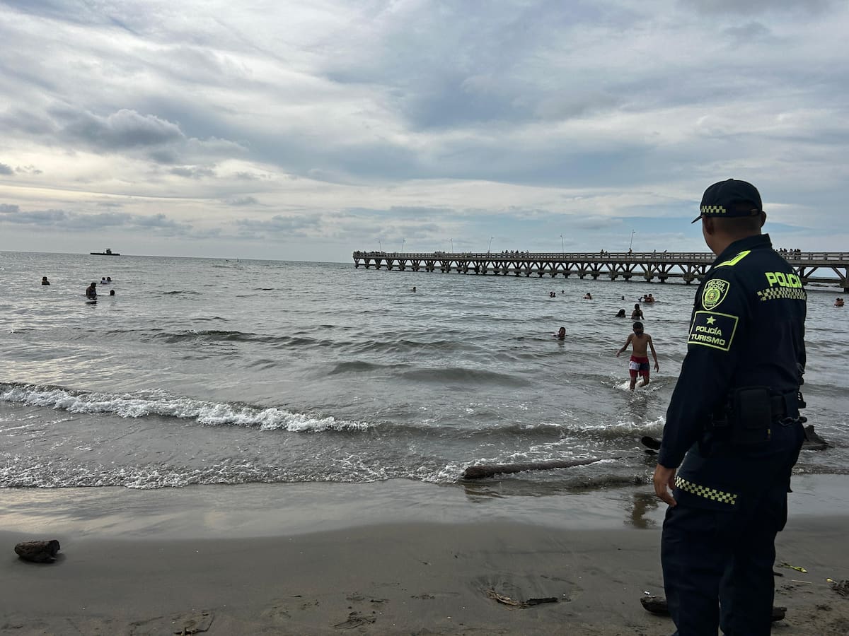 Policía fortalece la seguridad en playas de Puerto Colombia: intensifican acciones preventivas