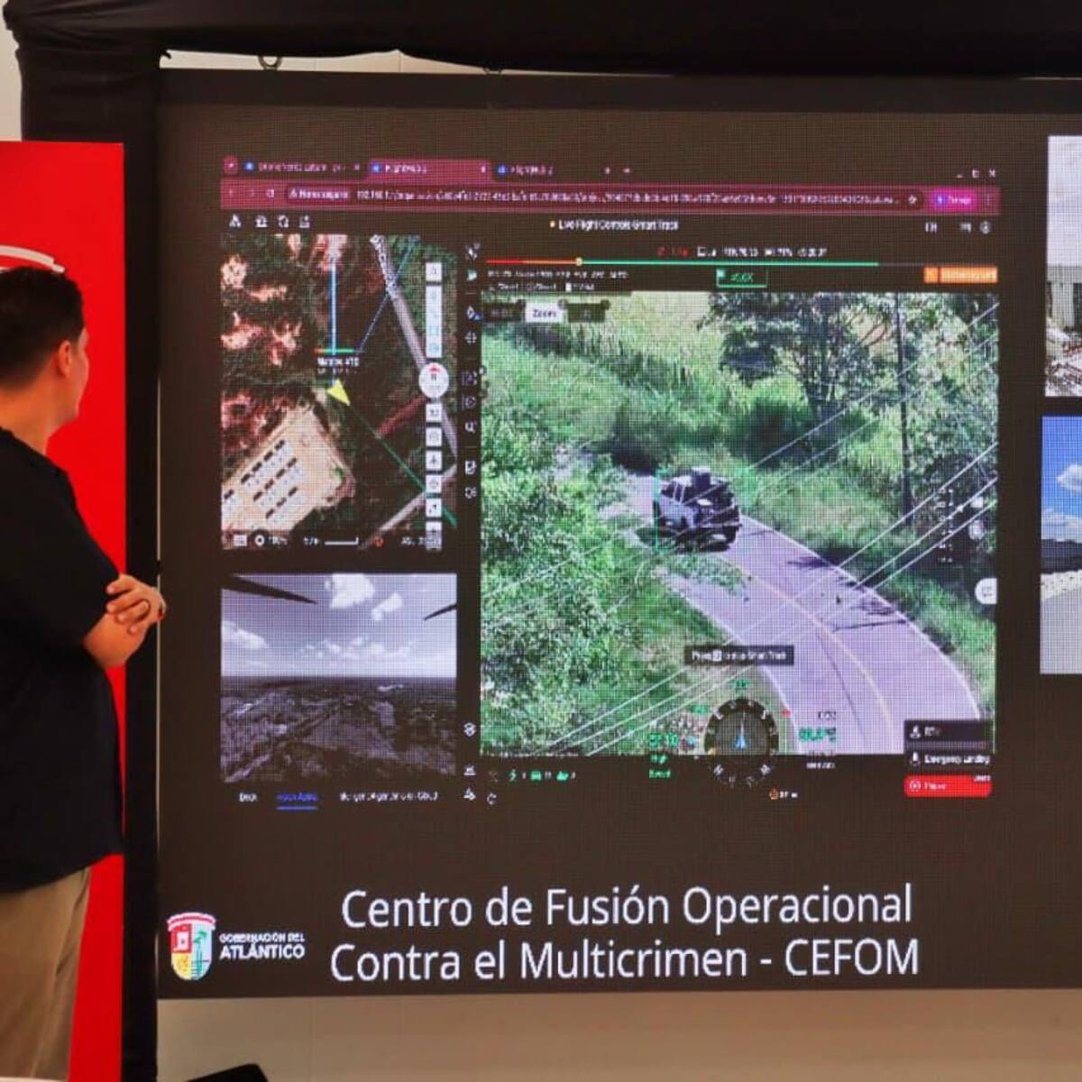 Atlántico estrenará nuevo sistema de videovigilancia con IA en la Batalla de Flores de Santo Tomás