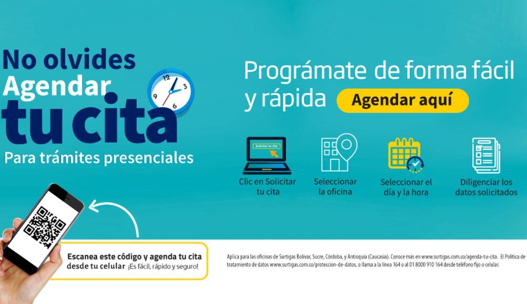 Para atender a los usuarios que deseen ir de manera presencial a las oficinas de atención en Cartagena, Sincelejo y Montería