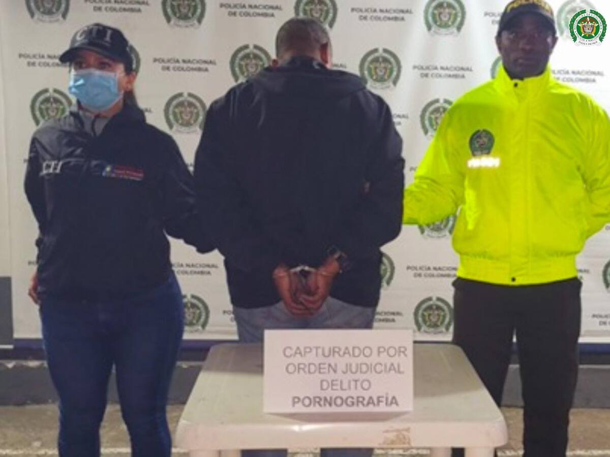 Capturan en Cauca a una pareja por pornografía infantil con su hija de 8 años