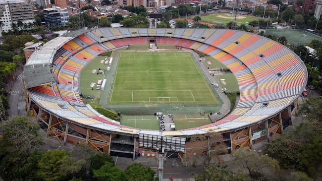 Estadio Atanasio Girardot de Medellín. (Photo by Juancho Torres/Anadolu Agency via Getty Images)