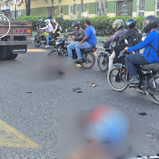 Un muerto y un herido en accidente de tránsito. // Cortesía