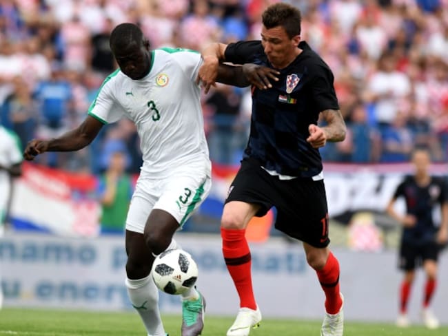 Senegal perdió ante Croacia previo al Mundial de Rusia