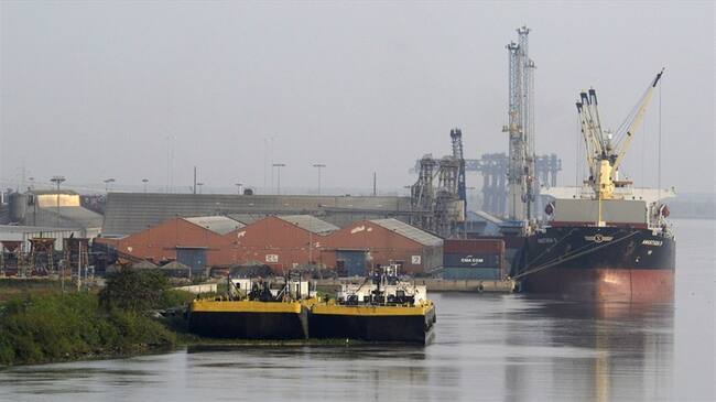 Sube el calado en el Canal de Acceso al Puerto de Barranquilla. Foto: Getty Images