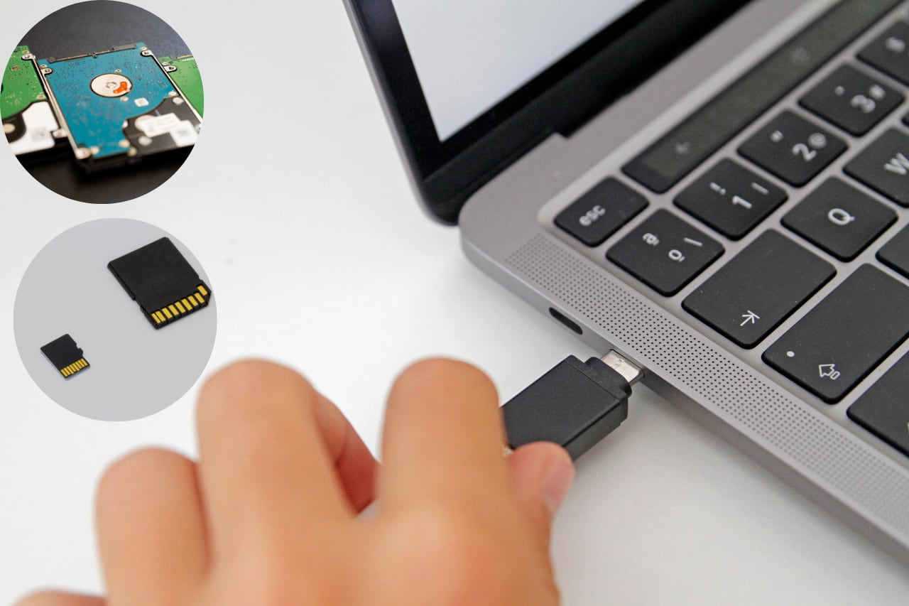 Fotos de referencia de USB y métodos alternativos de almacenamiento / Crédito: Getty Images