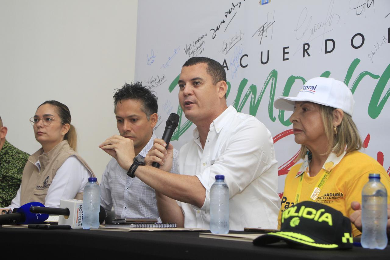 Autoridades confirmaron que el departamento cuenta con la logística, seguridad y acompañamiento institucional necesarios para garantizar una jornada electoral tranquila y transparente