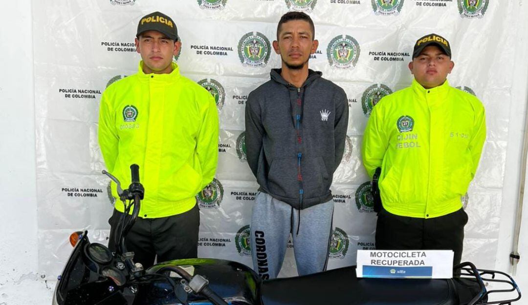 La detención se adelantó en la avenida Colombia, a la altura del barrio Las Delicias