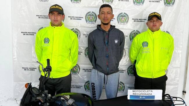 La detención se adelantó en la avenida Colombia, a la altura del barrio Las Delicias