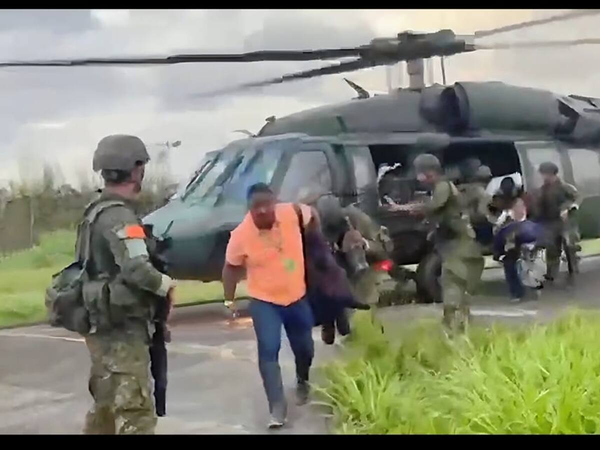 Liberan a ocho soldados retenidos por comunidades en zona rural de Roberto Payán, Nariño