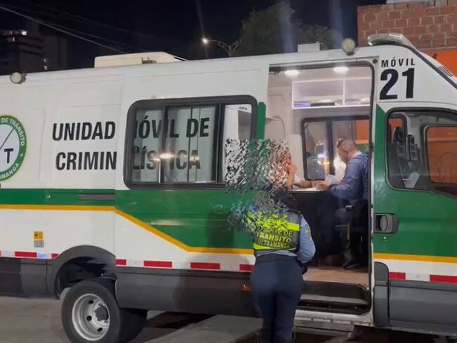 VIDEO: Pillaron a conductor de ambulancia manejando borracho