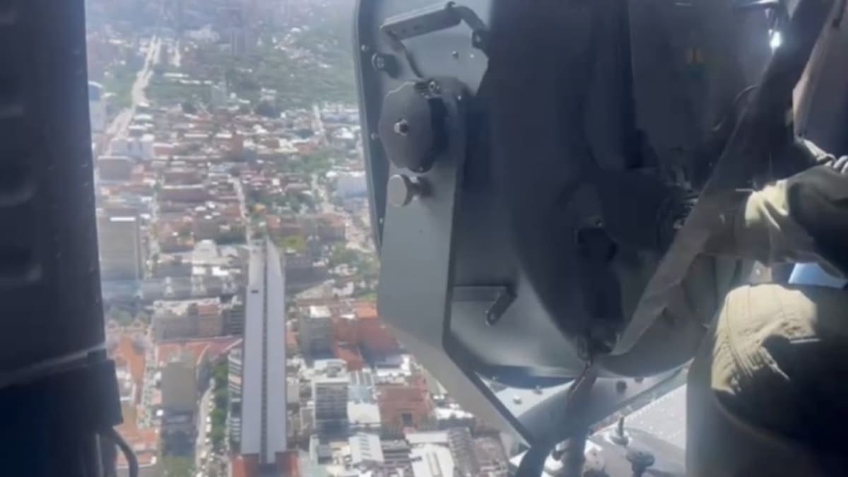 ¿Qué hacía el helicóptero denunciado por el exalcalde Quintero en El Poblado?