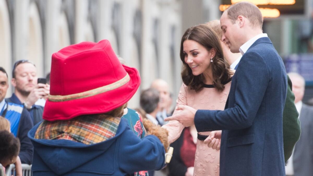 La duquesa de Cambridge literalmente pasó un oso
