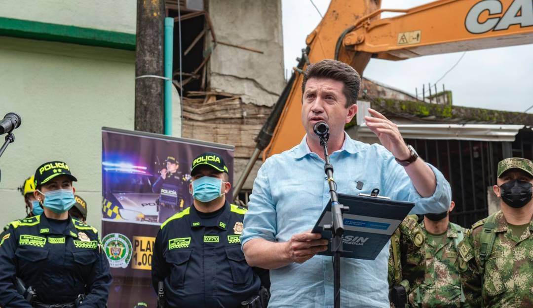 Ministro de Defensa, Diego Molano. Cortesía: MinDefensa