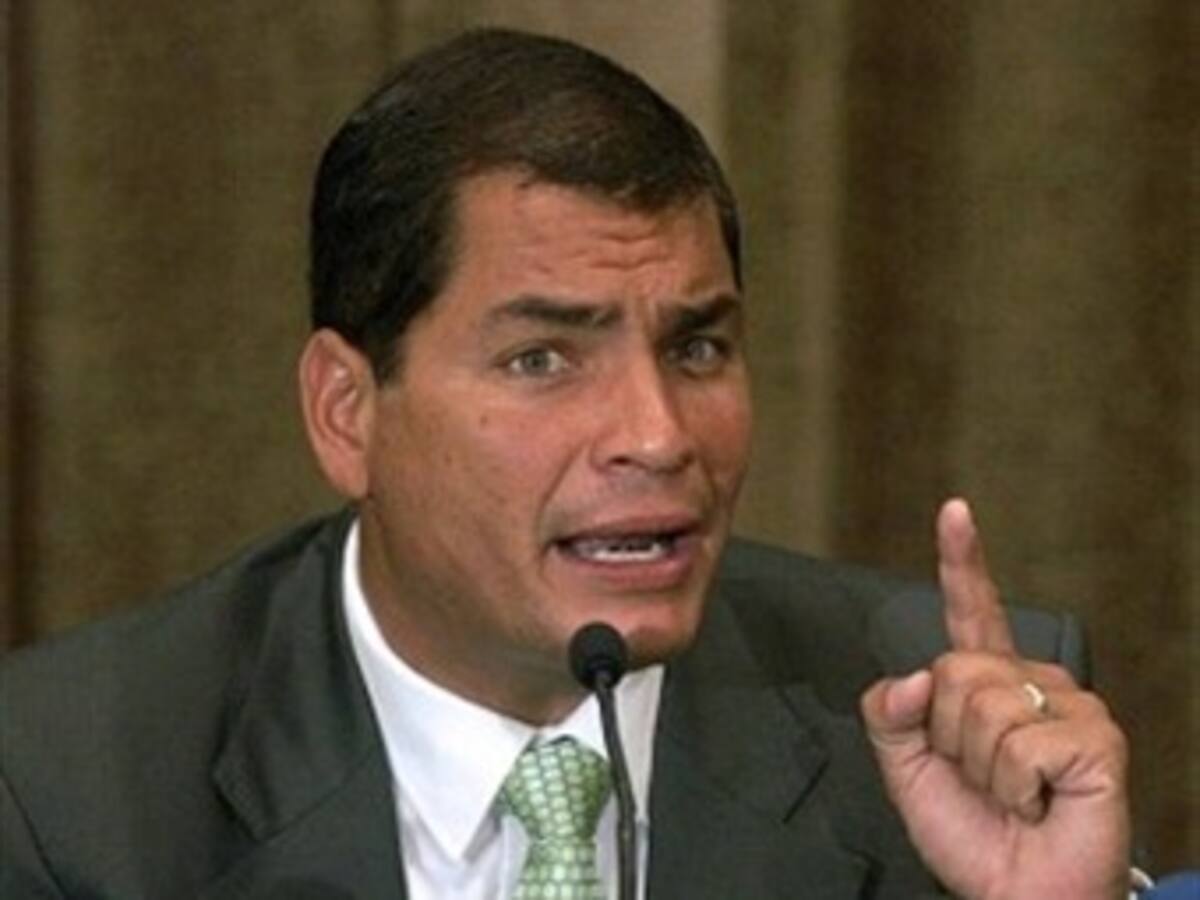 Correa: el video de las Farc es un montaje para desestabilizar a los gobiernos progresistas