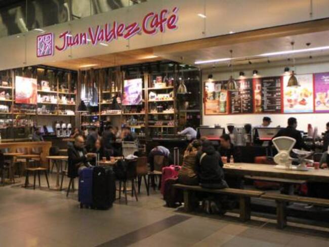 Tienda Juan Valdez en el aeropuerto El Dorado