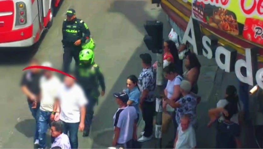 Captura de falsos policías