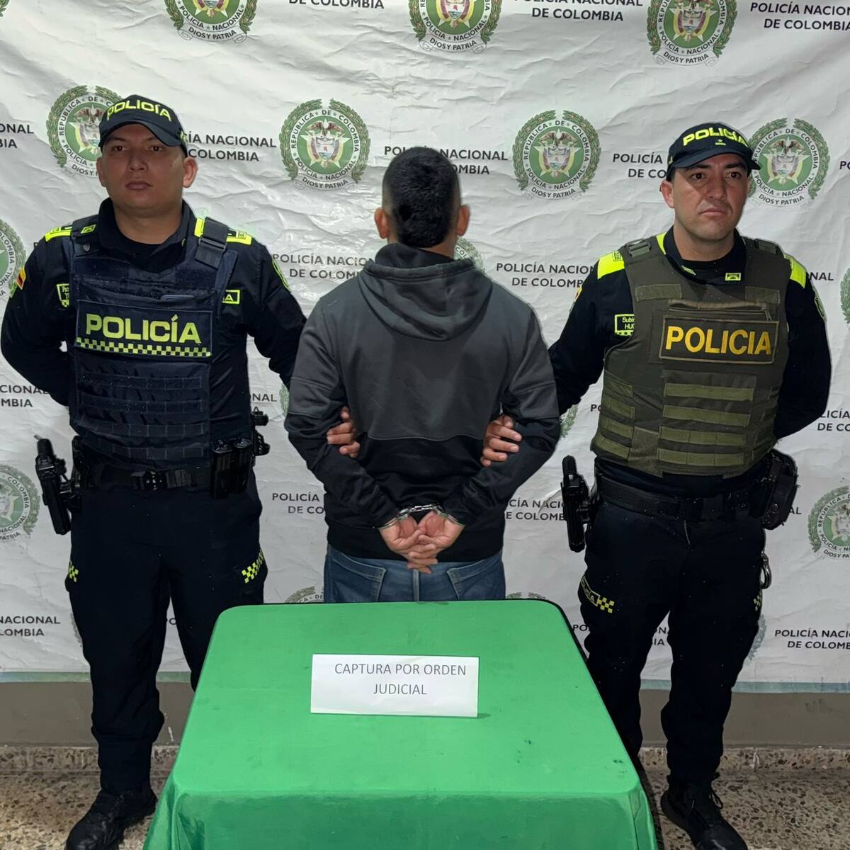 Policía capturó a alias “pitbull” peligroso delincuente sindicado de homicidios, Montenegro, Quindío