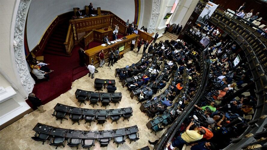 Asamblea Nacional de Venezuela. Foto: Getty Images