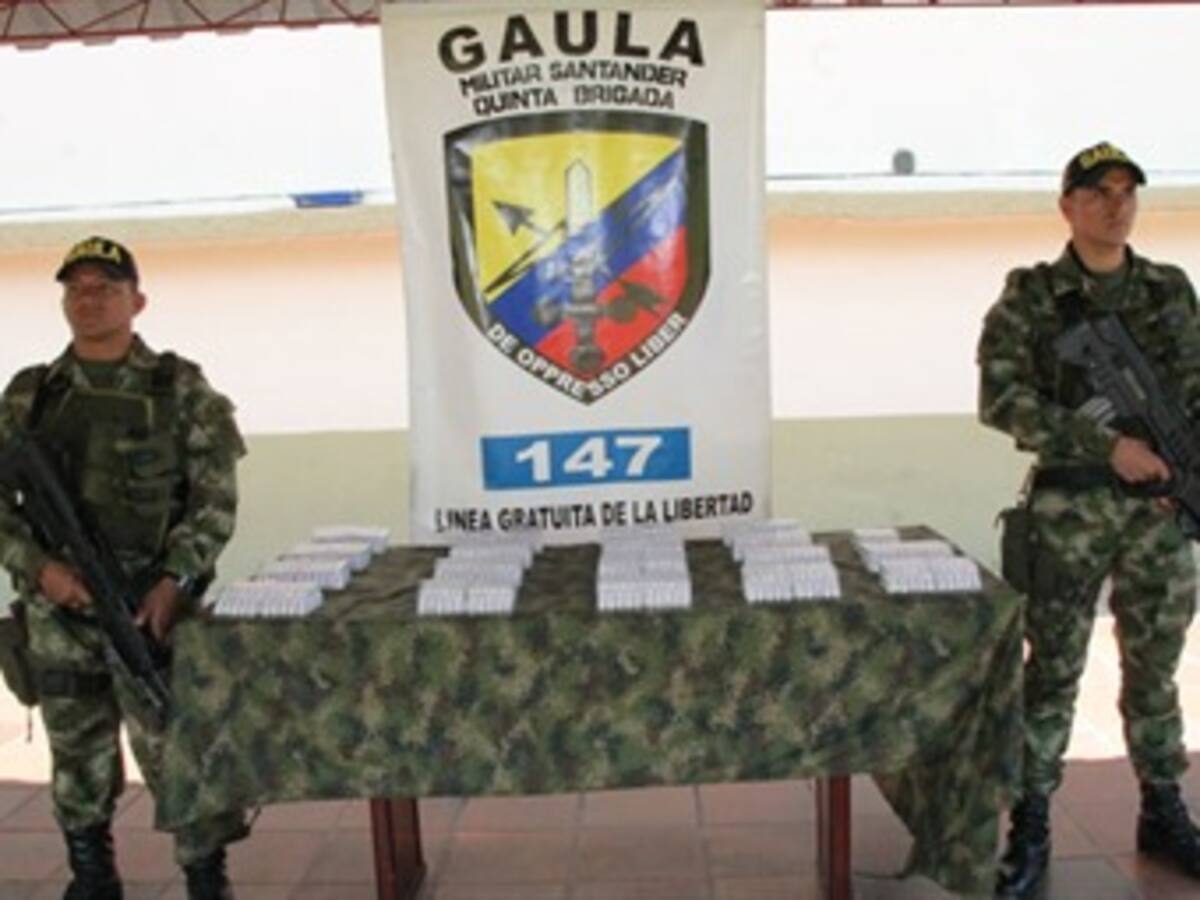 Desde El Catatumbo envían droga para guerrilleros enfermos en Bolívar