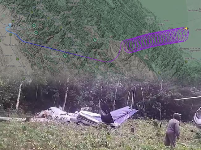 La investigación preliminar indica que el avión privado sufrió una despresurización de cabina, lo que habría causado que los pilotos perdieran el conocimiento.
(Foto: Caracol Radio / Cortesía )