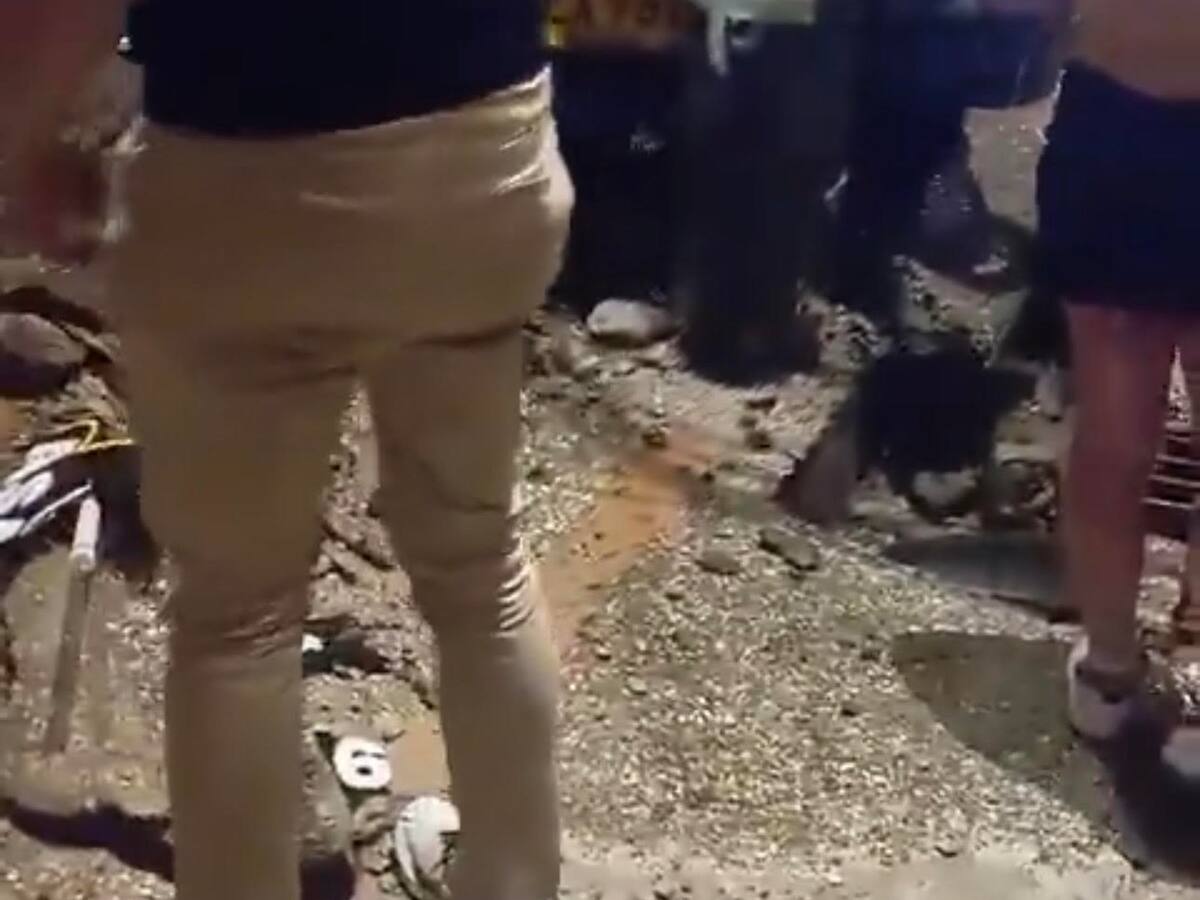 Una camioneta, al parecer sin frenos, atropelló a cinco peatones en Medellín