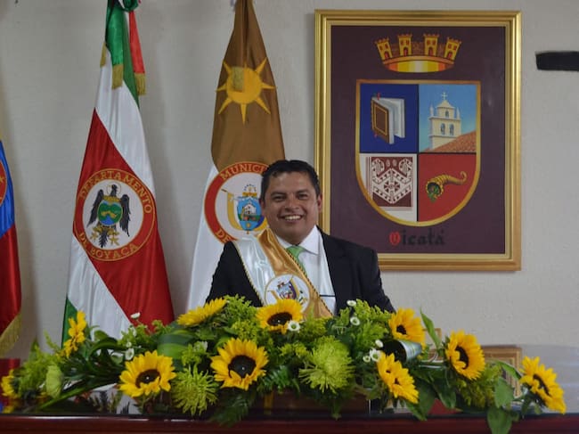 Fredy Alexander Garzón Rojas fue alcalde del municipio de Oicatá, Boyacá, en el periodo 2020-2023/ Foto: Suministrada.