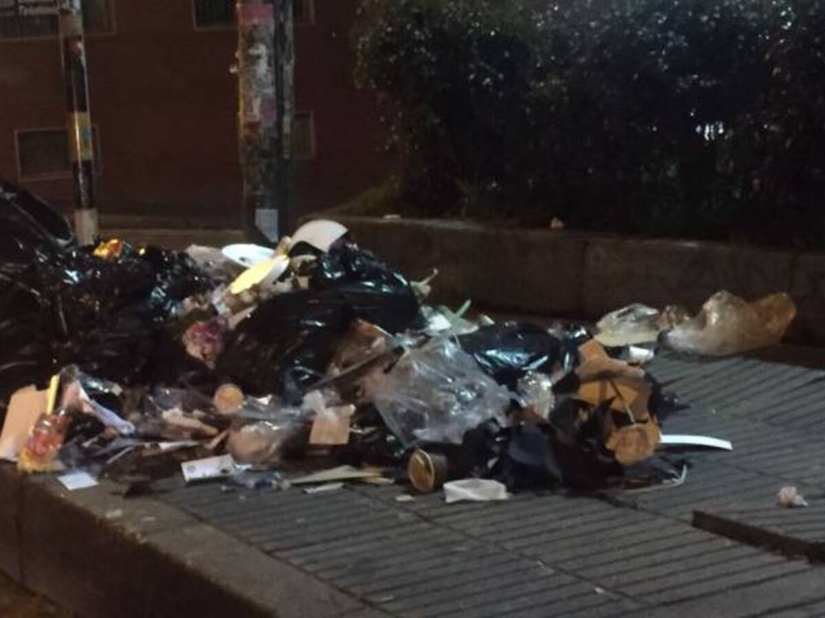 Sigue sin recogerse la basura en sectores del norte de Bogotá
