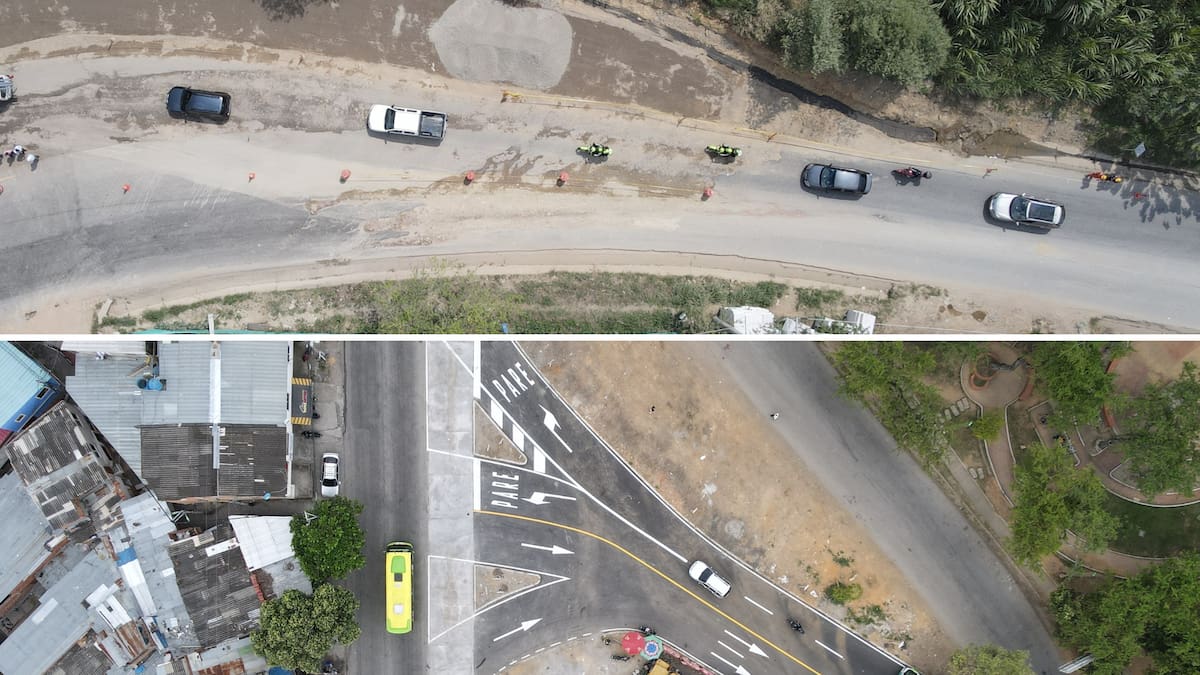 Habilitada la nueva intersección de acceso al barrio Kennedy