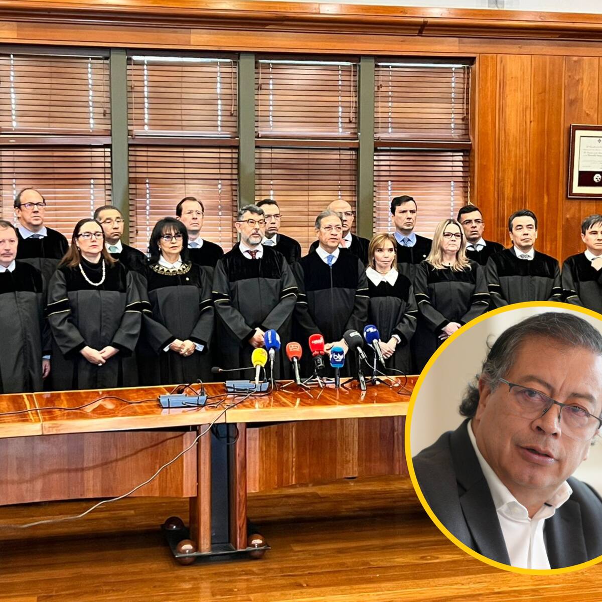 38 exmagistrados del Consejo de Estado piden a Petro respetar decisiones judiciales