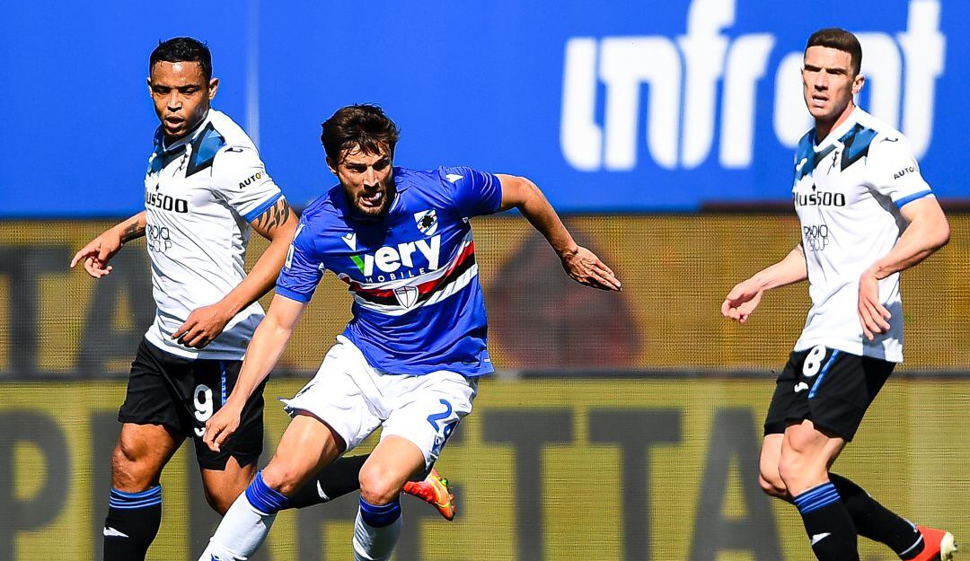 Atalanta derrotó 2-0 a la Sampdoria en la fecha 24 de la Serie A.
