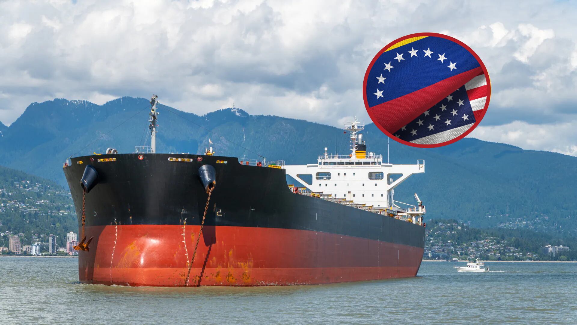 Referencia de buque petrolero. Venezuela y Estados Unidos. Fotos: Getty Images.