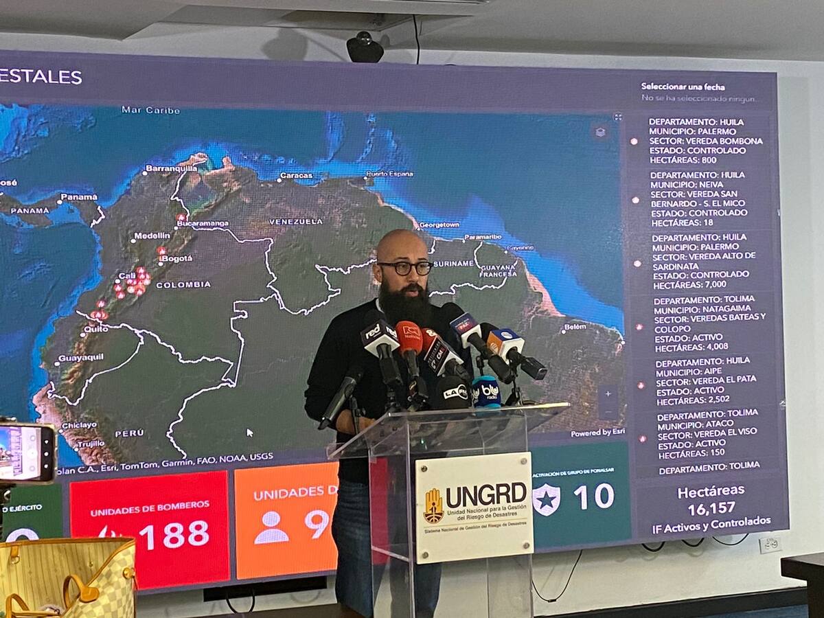 UNGRD planteará al gobierno decreto para hacer legal el tratamiento del fuego en el país